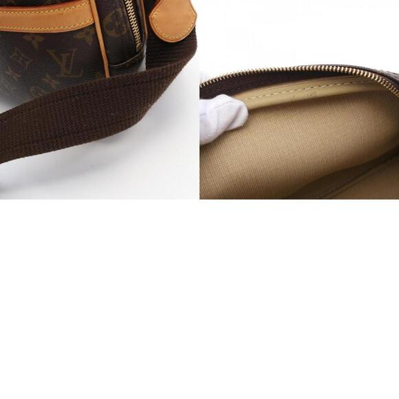 LOUIS VUITTON Brown Monogram Leather Shoulder Bag - Picture 11 of 11